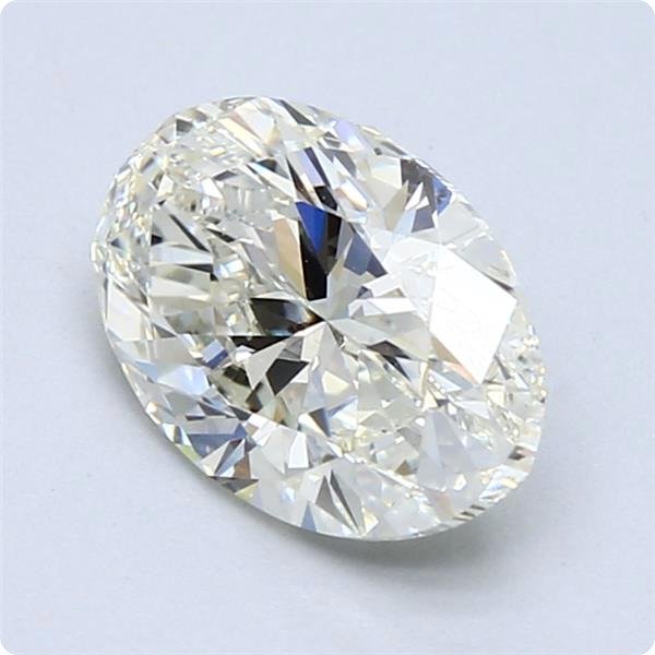 1 pcs Diamant  (Natur)  - 2.02 ct - Oval - L - SI1 - Gemological Institute of America (GIA)