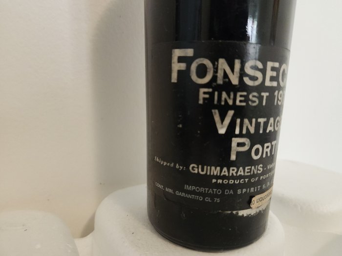 1970 Fonseca's - Vintage Port - Flasket 1972 -  Porto  - 1 Flaske (0,75L)