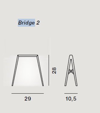 Foscarini - Francesco Meda - Lampe - Bro 2 - Stål - FN3200T200-63E00