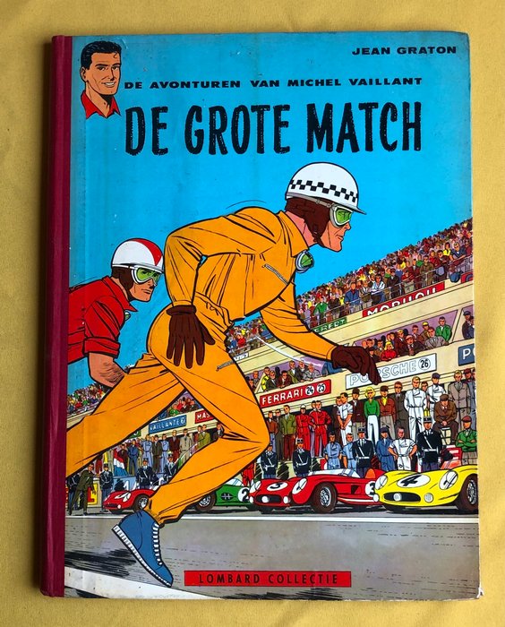 Michel Vaillant 1 De grote match - (Lombard collectie Nr. 49, met punt) - 1 Album - Første udgave - 1959