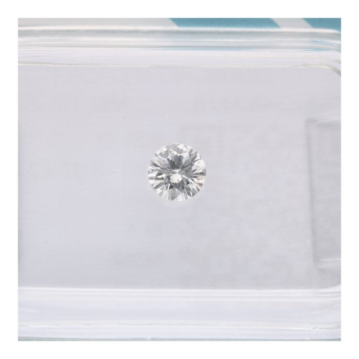 Ingen mindstepris - 1 pcs Diamant  (Natur)  - 0.21 ct - E - SI1 - International Gemological Institute (IGI)