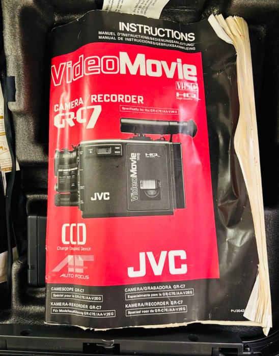 JVC GR-C7 Analogt videokamera