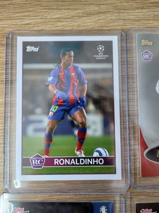 2024 Topps Lot Now Uefa Euro  UCL  Lost Rookie Lamine Yamal - 8 Card - Næsten så god som ny (NM)