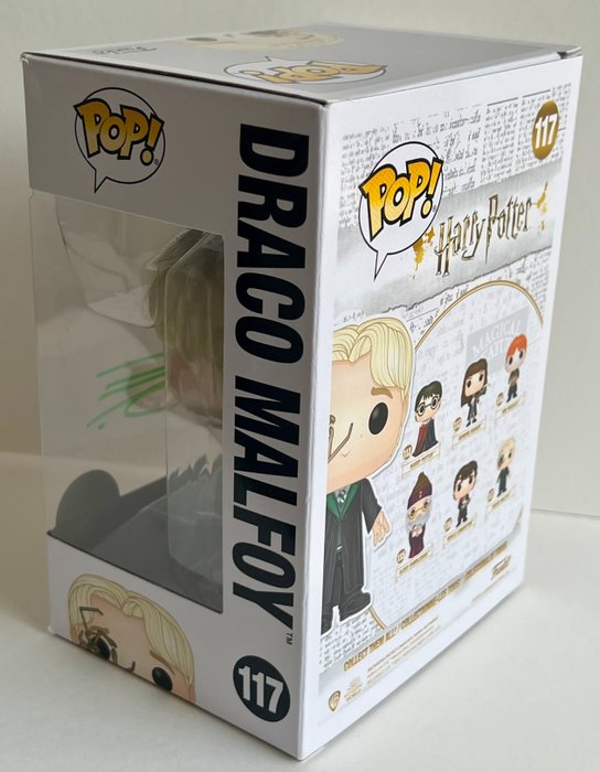 Harry Potter - Tom Felton (Draco Malfoy) Funko Pop, signed + COA and Photo signing session