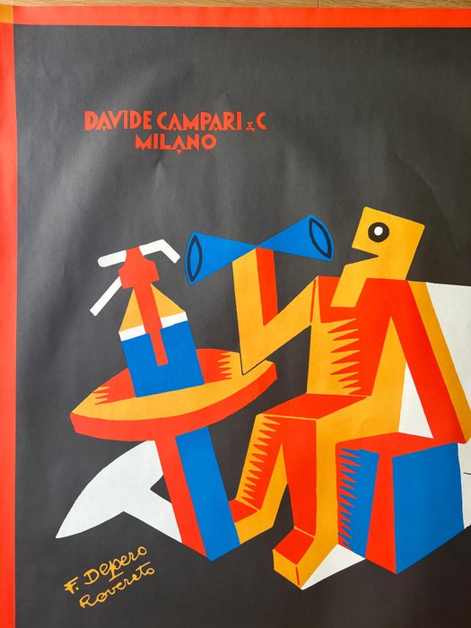 Fortunato Depero - Bitter Campari - 1980‹erne