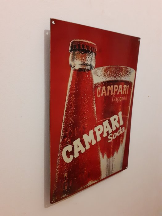 Davide Campari S.p.a Milano - Fortunato Depero - Reklameplakat - Jern