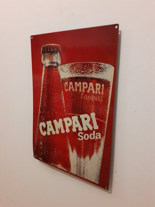 Davide Campari S.p.a Milano - Fortunato Depero - Reklameplakat - Jern