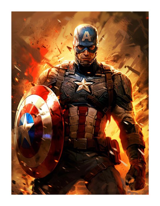 Favialis Dias - Capitan america