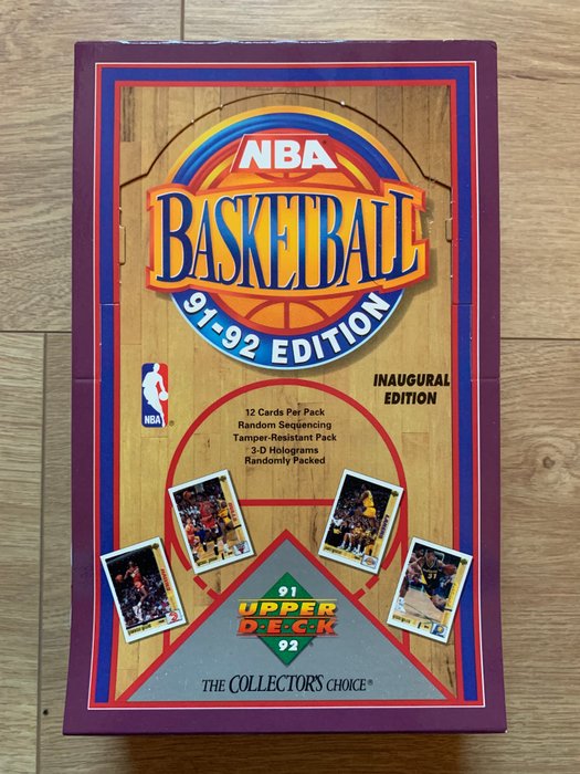 1991/92 Upper Deck NBA Basketball Cards Inaugural Edition Michael Jordan - 12 Pack - Glimrende (EX)