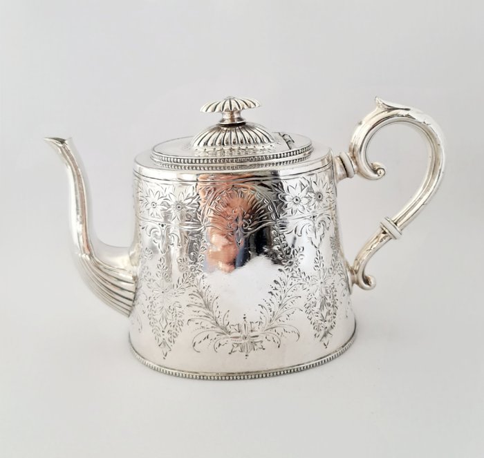 Te service - Antique Silver Plated Tea Service - Forsølvet