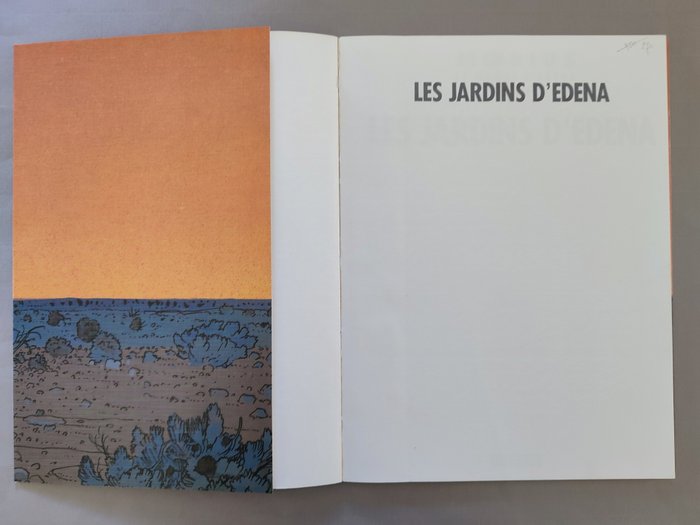 Moebius - Les Jardins d'Edena + Le Prince impensable - B + C - 2 Album - Første udgave - 1988/1990