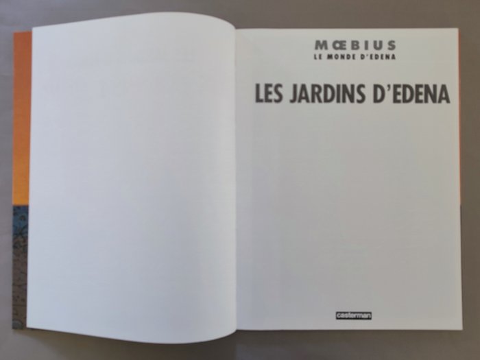 Moebius - Les Jardins d'Edena + Le Prince impensable - B + C - 2 Album - Første udgave - 1988/1990