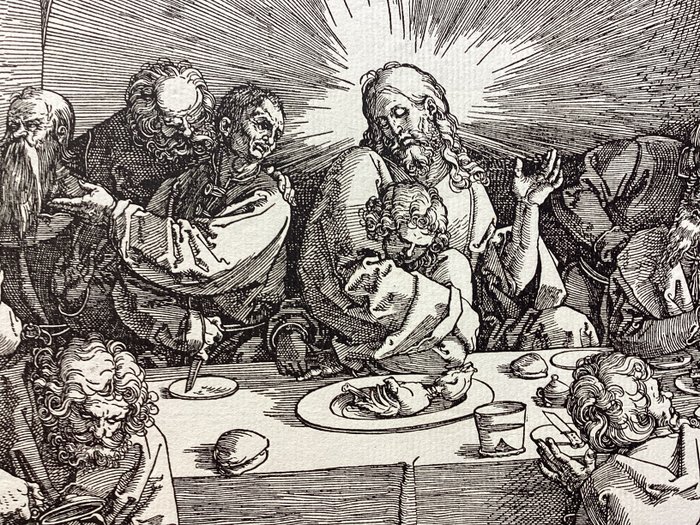 Albrecht Durer (1471-1528), after - The Last Supper, from the series The Large Passion