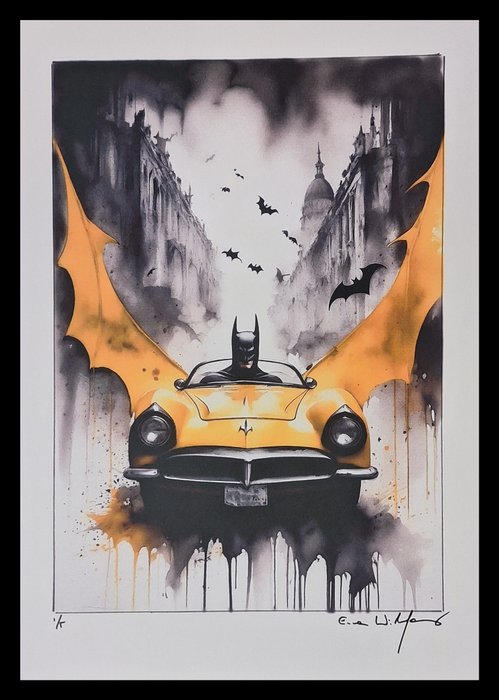 Batman - watercolor edition by Emma Wildfang - Large size