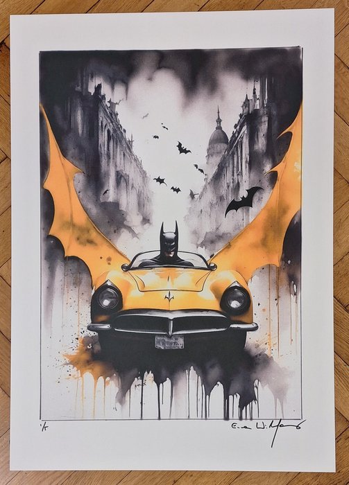 Batman - watercolor edition by Emma Wildfang - Large size