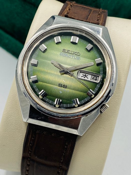 Seiko - Actus SS "Green Pillow Dial" - Ingen mindstepris - 6106-7690 - Mænd - 1970-1979