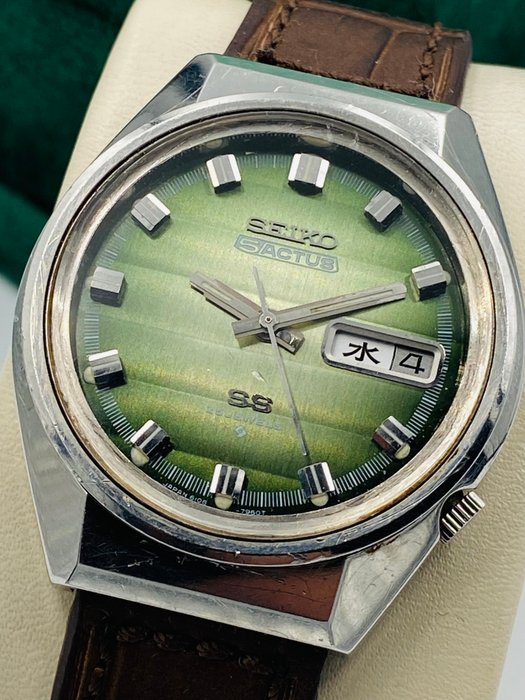 Seiko - Actus SS "Green Pillow Dial" - Ingen mindstepris - 6106-7690 - Mænd - 1970-1979