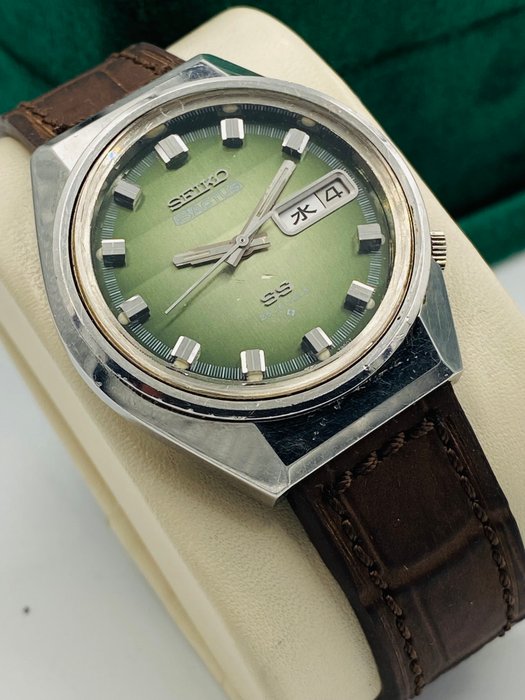 Seiko - Actus SS "Green Pillow Dial" - Ingen mindstepris - 6106-7690 - Mænd - 1970-1979