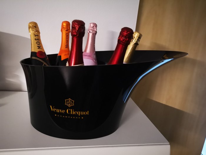 XXL Veuve Clicquot Maxi Champagnerkühler - Champagne køler -  Sort - Akryl