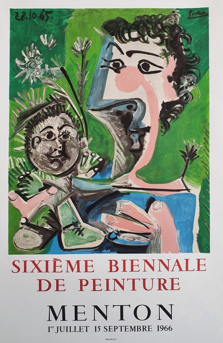 Pablo Picasso - Sixieme Biennale de Peinture