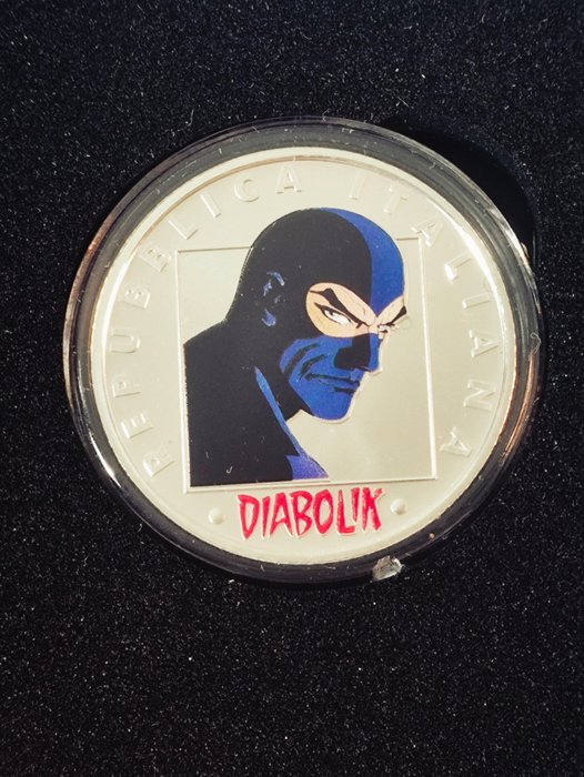 Italien. 5 Euro 2023 "Diabolik" (3 monete)