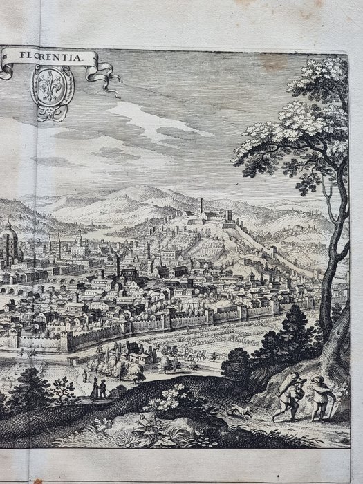 Italien - Firenze; Martin Zeiler / Matthäus Merian - Florentia - 1621-1650