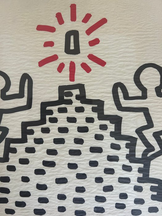 Keith Haring (1958-1990) - Bayer Suite - Men on stairs