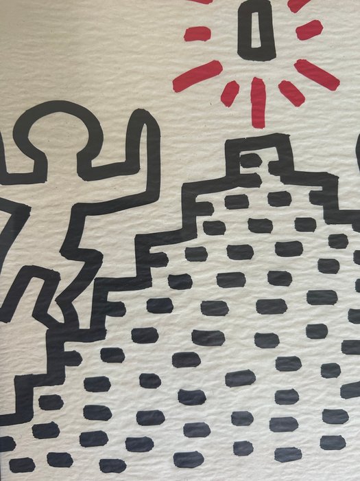 Keith Haring (1958-1990) - Bayer Suite - Men on stairs