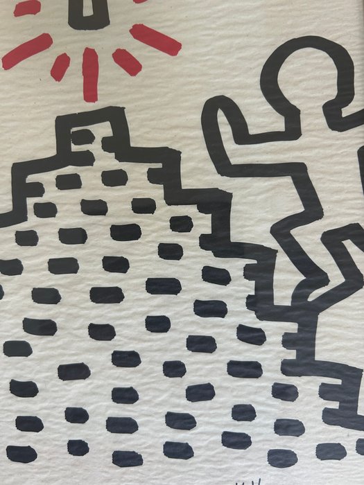 Keith Haring (1958-1990) - Bayer Suite - Men on stairs