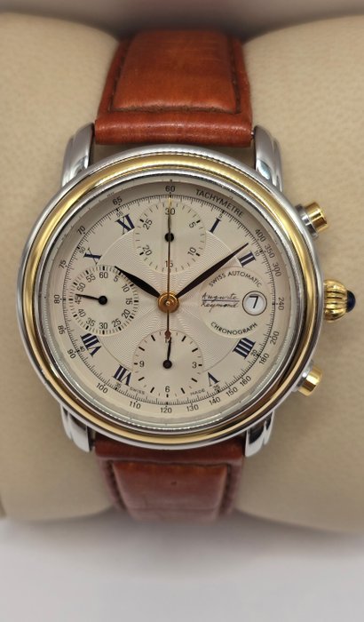 Auguste Reymond - Cotton Club Automatic Chronograph 18K - Ingen mindstepris - M-712D002 - Mænd - 2000-2010