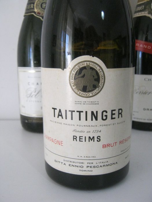 Charles Heidsieck, G. H. Mumm, Perrier-Jouët, Pol Roger, Taittinger, Mercier - Champagne - 6 Flaske (0,75L)