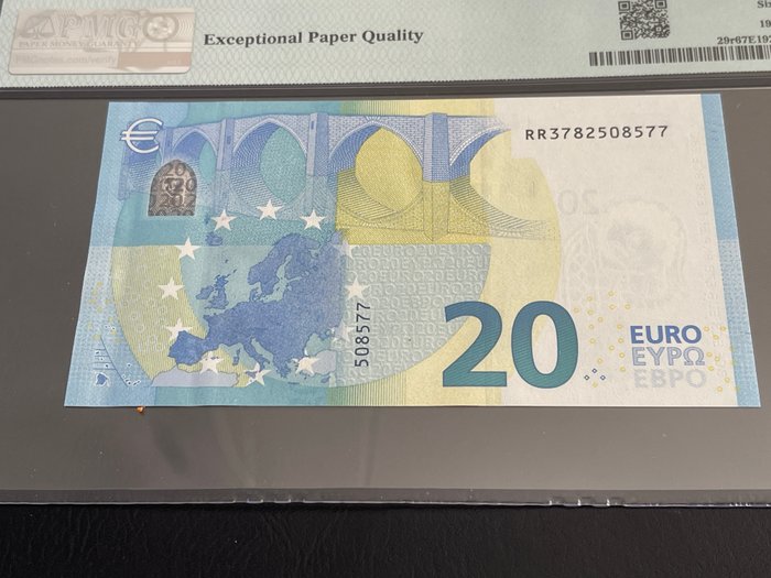 Europæiske Union. - 20 Euro - ND (2015) - Pick 29r  (Ingen mindstepris)