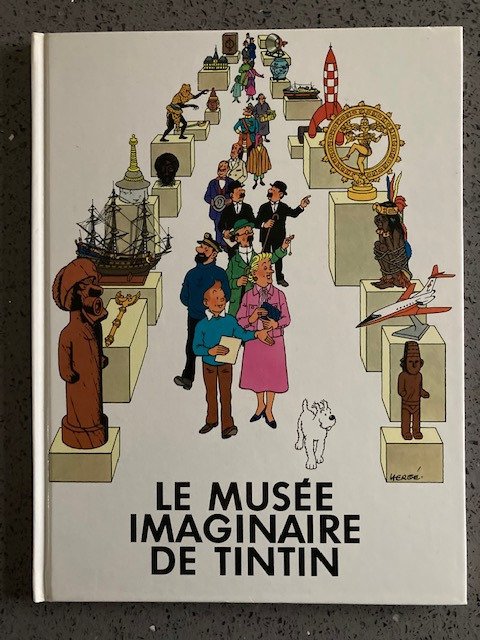 Tintin - Le Musée imaginaire de Tintin + cello - C - 1 Album - Første udgave - 1979