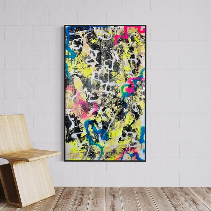 Timo Wedell (1994) - Thunder Abstract - XXL