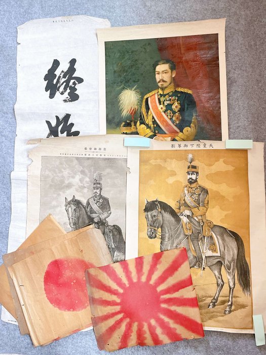 Prints - Emperor Meiji, the 122nd / Emperor Taishou, the 123nd / Emperor Showa, the 124nd