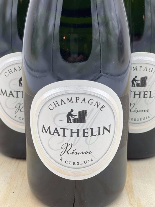 Mathelin, Réserve - Champagne Brut - 6 Flasker (0,75 L)