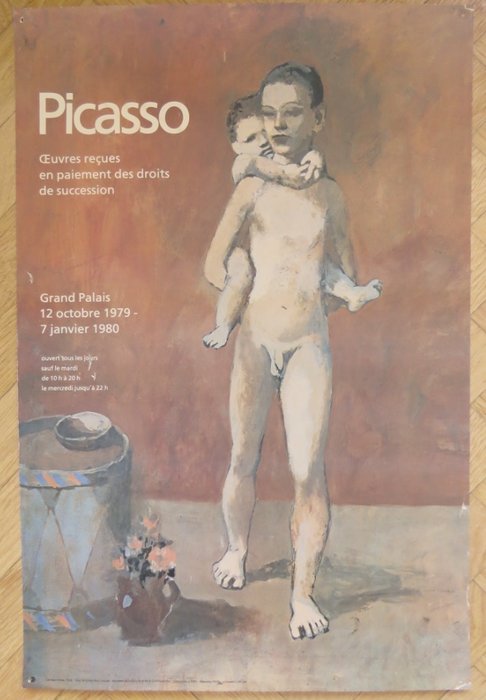 Pablo Picasso - Deux affiches originales d'exposition - Grand Palais - Paris - 1979