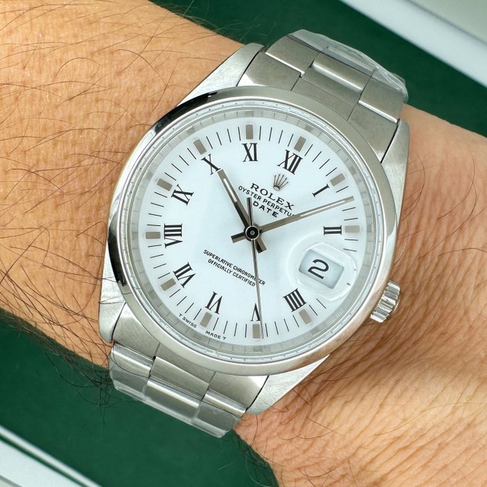 Rolex - Oyster Perpetual Date 34 - 15200 - Mænd - 1991