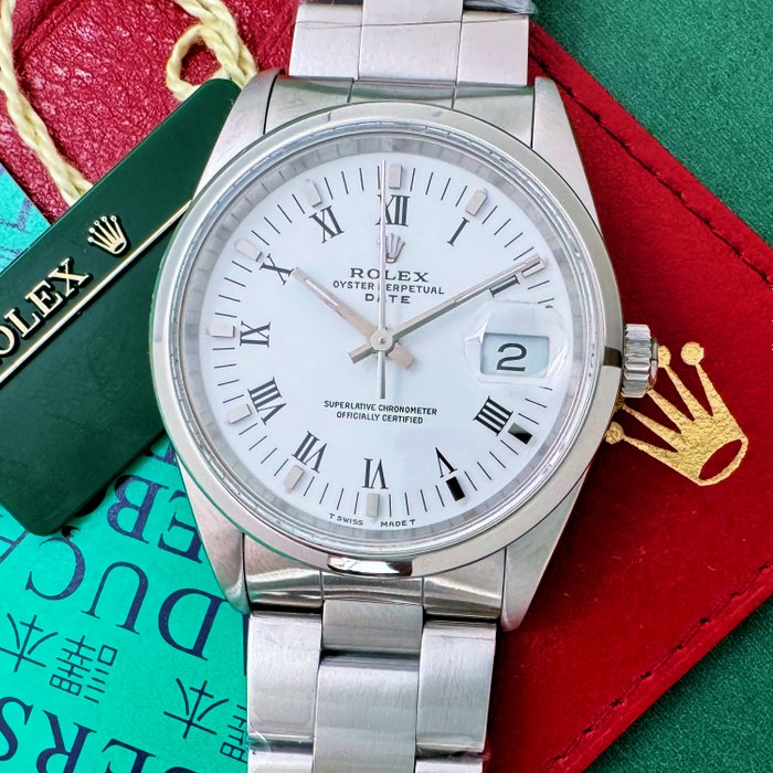 Rolex - Oyster Perpetual Date 34 - 15200 - Mænd - 1991