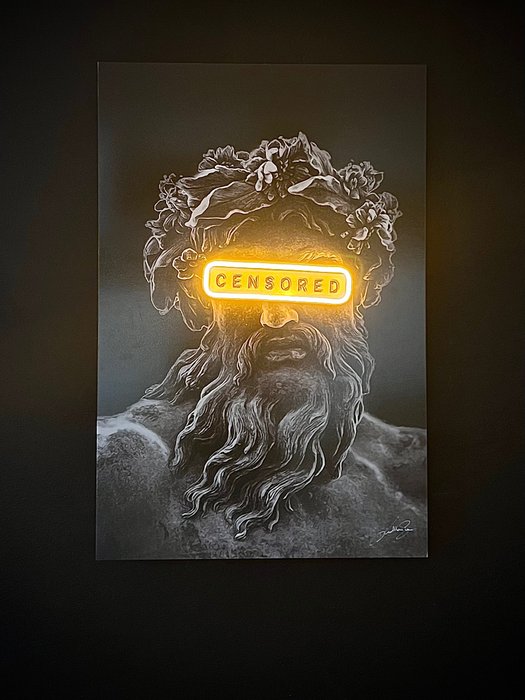 LEDMansion (1995) - Zeus Censored Led Wall Art