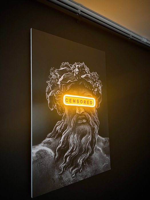 LEDMansion (1995) - Zeus Censored Led Wall Art