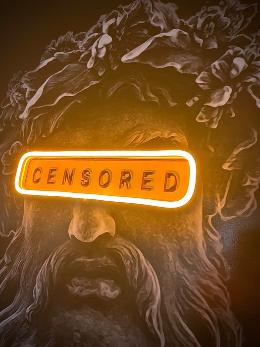 LEDMansion (1995) - Zeus Censored Led Wall Art