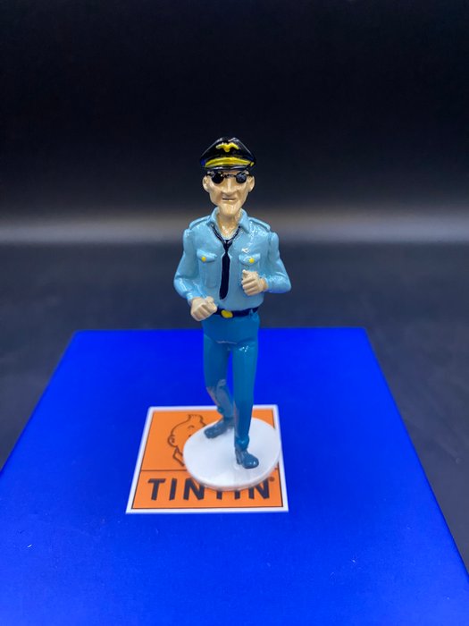 Tintin - Figurine Moulinsart 46539 - Hans Boehm - Carte de voeux 1972 - 1 figur - 2022