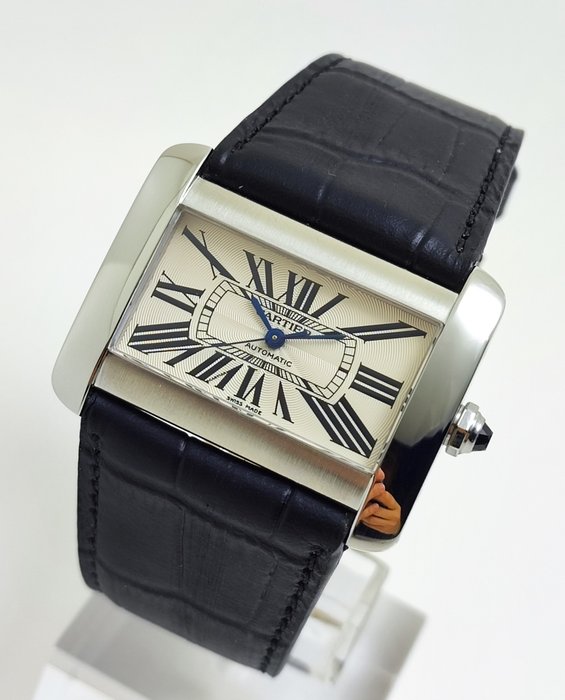 Cartier - Tank Divan Automatic - W6300755 - Mænd - 2011-nu