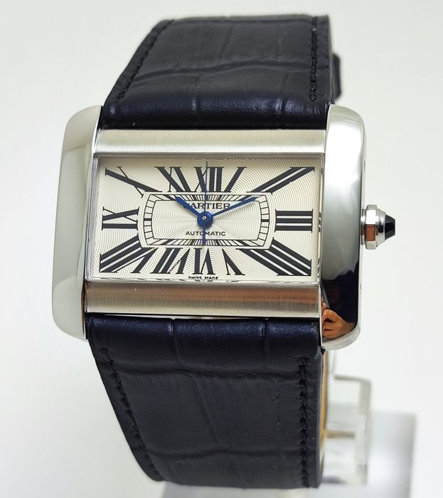 Cartier - Tank Divan Automatic - W6300755 - Mænd - 2011-nu