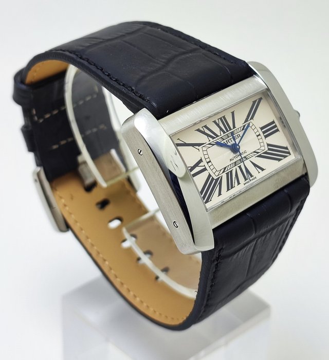 Cartier - Tank Divan Automatic - W6300755 - Mænd - 2011-nu