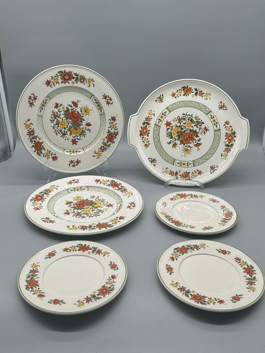 Platte (6) - Villeroy  Boch-Summerday tallerkener og serveringsfad sæt