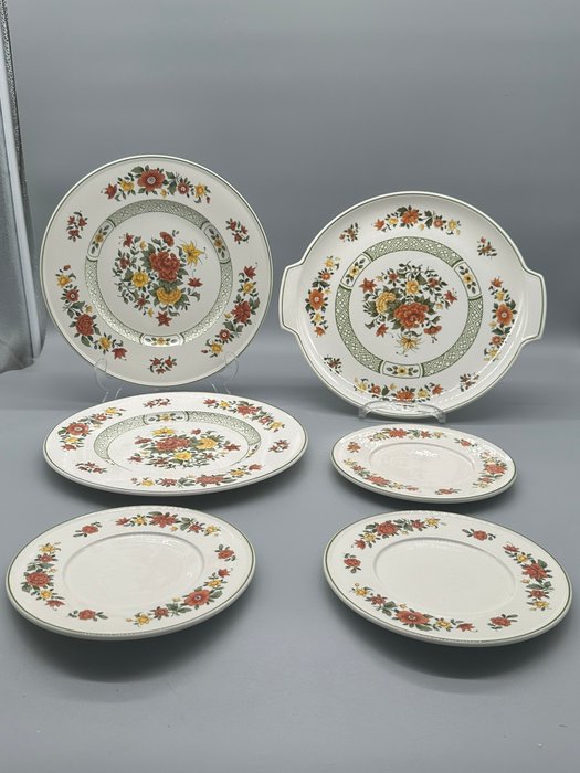 Platte (6) - Villeroy  Boch-Summerday tallerkener og serveringsfad sæt