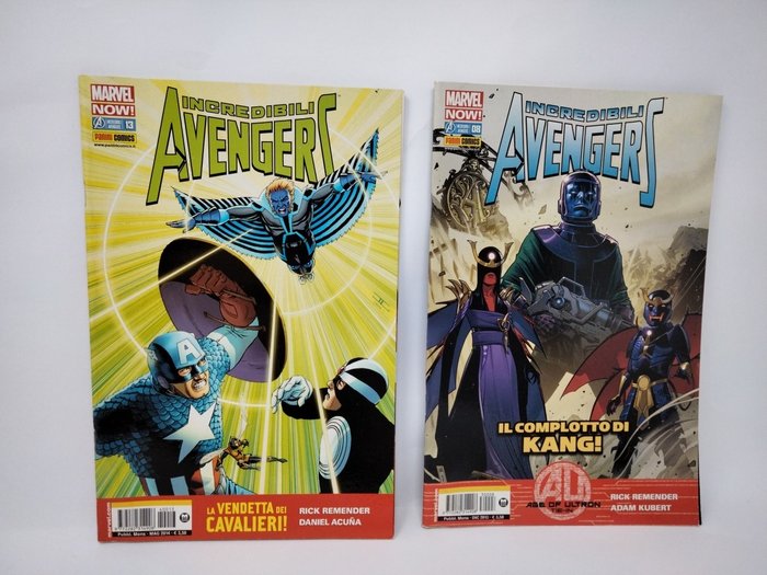 Lotto 55 fumetti Marvel/panini Avengers/incredible Avengers/original sin e Iron Man - 55 Tegneserier