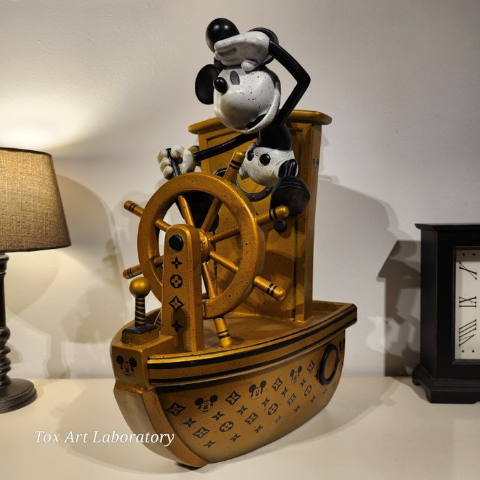 Tox art Laboratory 1977 - Steamboat  Willie VS Louis Vuitton setting